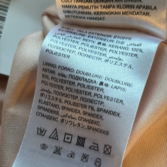 Bebe Soft Pink Pocket Pleated Maxi Skirt Small - Picture 11 of 11